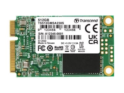 Transcend MSATA 230S, 512 GB, mSATA