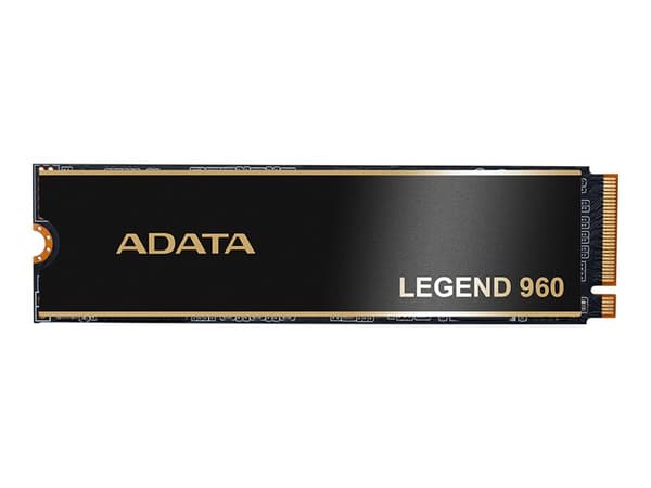 ADATA Legend 960 - SSD - 4 TB - inbyggd - M.2 2280 - PCIe 4.0 x4 (NVMe) - 256 bitars AES - integrerad kylfläns