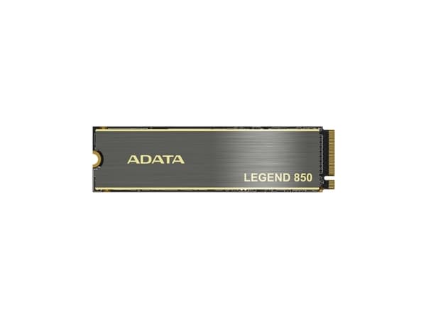 ADATA Legend 850 - SSD - 2 TB - inbyggd - M.2 2280 - PCIe 4.0 x4 (NVMe) - 256 bitars AES - integrerad kylfläns