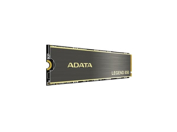 ADATA Legend 850 - SSD - 2 TB - inbyggd - M.2 2280 - PCIe 4.0 x4 (NVMe) - 256 bitars AES - integrerad kylfläns