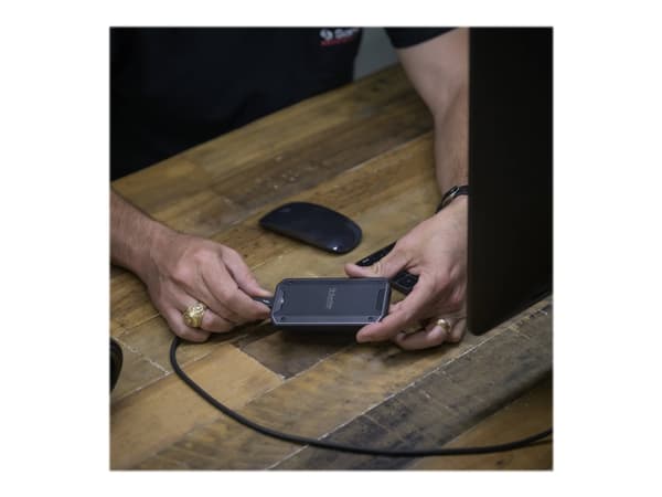 SanDisk Professional PRO-G40 - SSD - 1 TB - ekstern (bærbar) - USB 3.2 Gen 2 (USB-C kontakt)