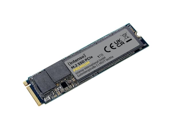 Intenso PREMIUM - SSD - 2 TB - inbyggd - M.2 2280 - PCIe 3.0 x4 (NVMe)