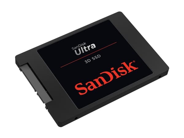 SanDisk Ultra 3D - SSD - 500 GB - intern - 2.5" - SATA 6Gb/s
