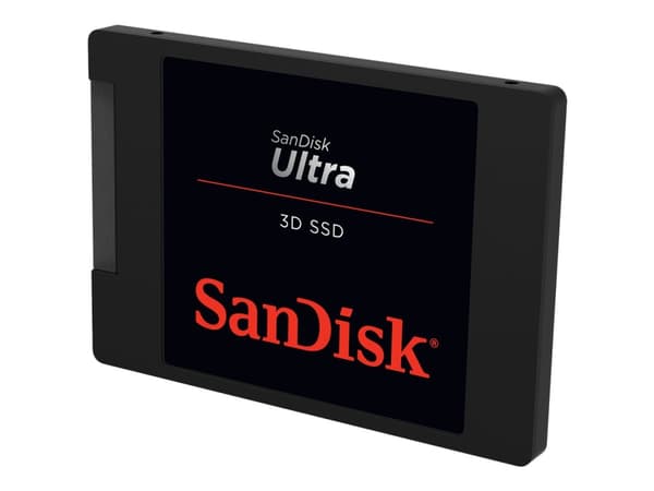 SanDisk Ultra 3D - SSD - 500 GB - intern - 2.5" - SATA 6Gb/s