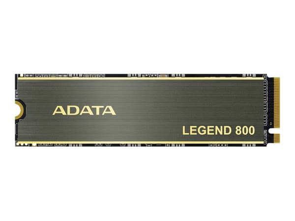 ADATA Legend 800 - SSD - 500 GB - inbyggd - M.2 2280 - PCIe 4.0 x4 - 256 bitars AES - integrerad kylfläns