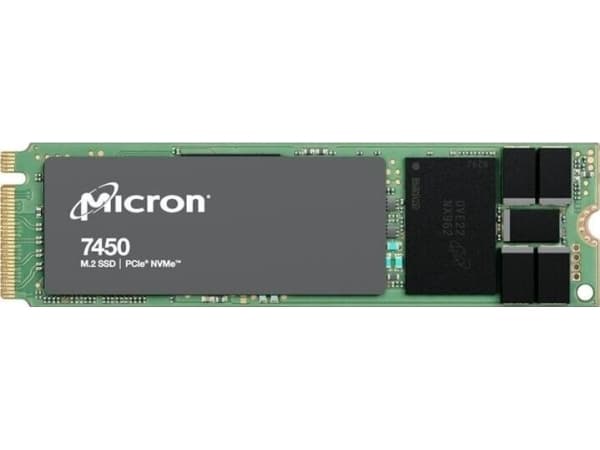 Micron 7450 MAX - SSD - Enterprise, Mixed Use - 400 GB - intern - M.2 2280 - PCIe 4.0 x4 (NVMe) - TAA-samsvar