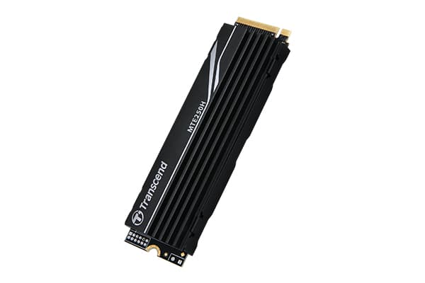 Transcend MTE250H - SSD - 1 TB - inbyggd - M.2 2280 - PCIe 4.0 x4 (NVMe) - integrerad kylfläns