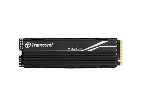 Transcend MTE250H - SSD - 1 TB - inbyggd - M.2 2280 - PCIe 4.0 x4 (NVMe) - integrerad kylfläns
