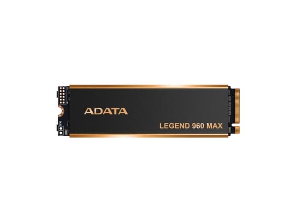 ADATA Legend 960 MAX - SSD - 1 TB - intern - M.2 2280 - PCIe 4.0 x4 (NVMe) - 256-bit AES - integrert kjøle