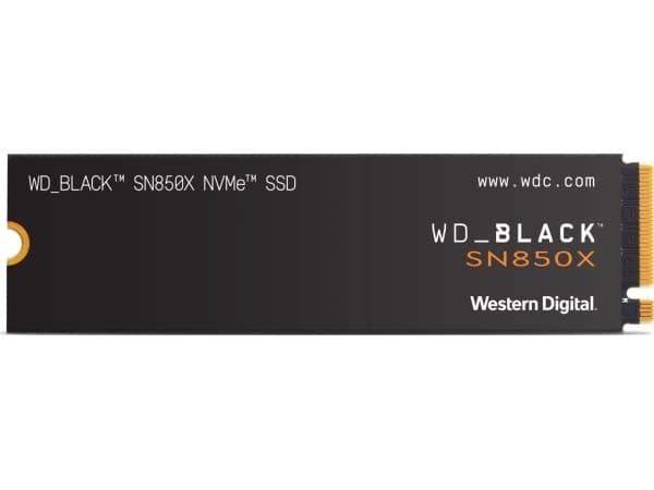 WD_BLACK SN850X NVMe SSD WDBB9G0020BNC - SSD - 2 TB - intern - M.2 2280 - PCIe 4.0 (NVMe) - svart
