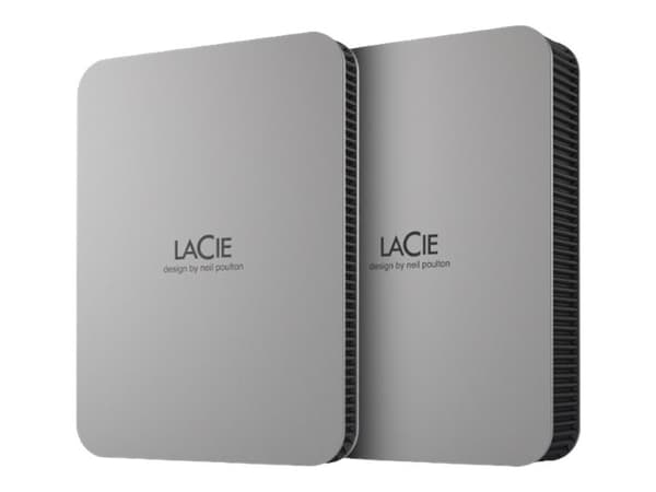 LaCie Mobile Drive STLR4000400 - Apple Exclusive - hårddisk - krypterat - 4 TB - extern (portabel) - USB 3.2 Gen 1 (USB-C kontakt) - Self-Encrypting
