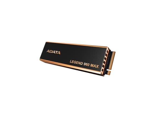 ADATA Legend 960 MAX - SSD - 4 TB - inbyggd - M.2 2280 - PCIe 4.0 x4 - 256 bitars AES - integrerad kylfläns