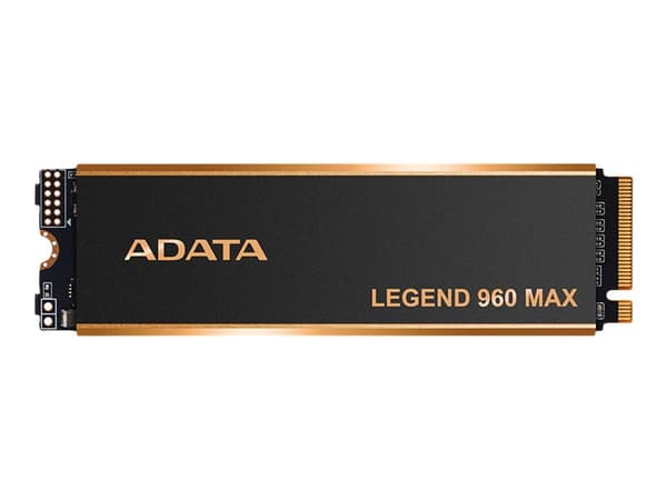 ADATA Legend 960 MAX - SSD - 4 TB - inbyggd - M.2 2280 - PCIe 4.0 x4 - 256 bitars AES - integrerad kylfläns