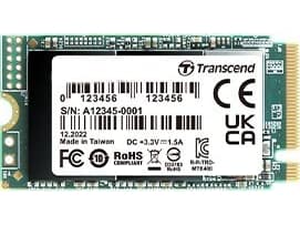 Transcend MTE400S - SSD - 512 GB - inbyggd - M.2 2242 - PCIe 3.0 x4 (NVMe)