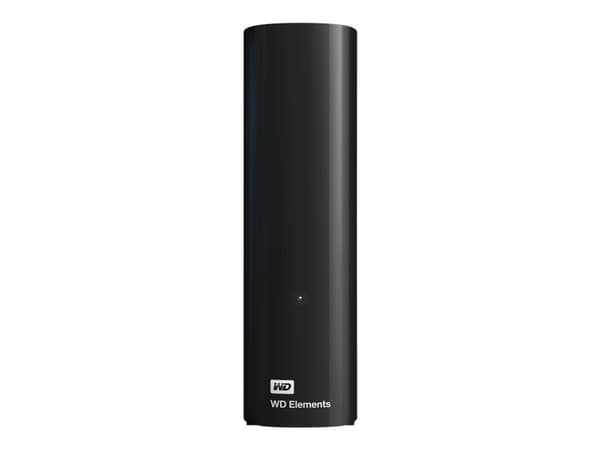 WD Elements Desktop WDBWLG0220HBK-EESN - Harddisk - 22 TB - ekstern (stasjonær) - USB 3.0