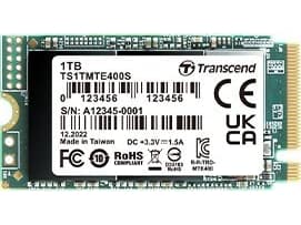 Transcend MTE400S - SSD - 1 TB - intern - M.2 2242 - PCIe 3.0 x4 (NVMe)