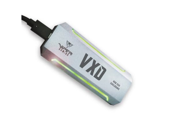 PATRIOT VXD obudowa SSD USB3.2 M.2 NVMe 1.3 do 2TB Alumiini-RGB