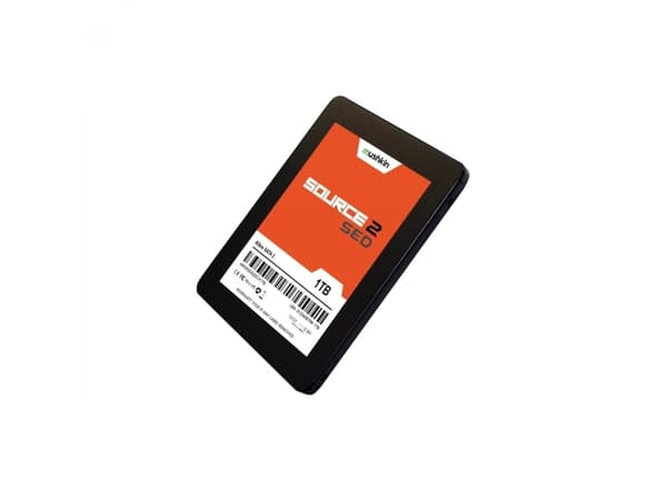 Mushkin Source 2 SED - SSD - kryptert - 1 TB - intern - 2.5" - SATA 6Gb/s - 256-bit AES - Self-Encrypting Drive (SED), TCG Opal Encryption