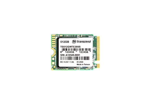 Transcend MTE300S - SSD - 512 GB - inbyggd - M.2 2230 - PCIe 3.0 x4 (NVMe)