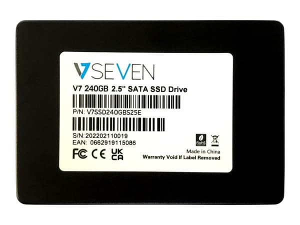 V7 - SSD - 240 GB - storpack - inbyggd - 2.5" - SATA 6Gb/s