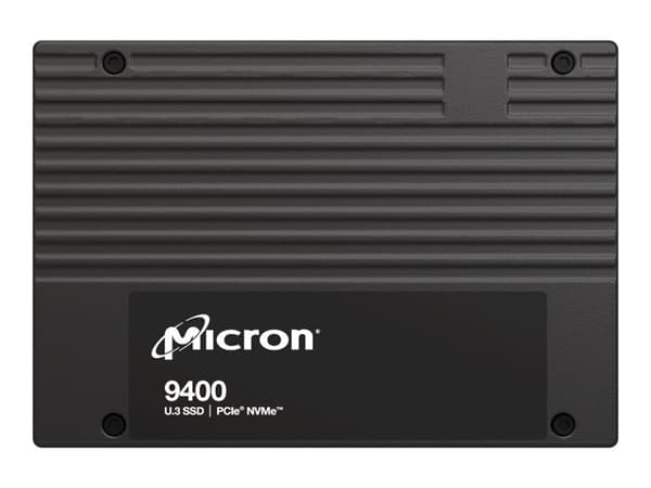 Micron 9400 PRO - SSD - Enterprise - 7680 GB - sisäinen - 2,5" - U.3 PCIe 4.0 x4 (NVMe)