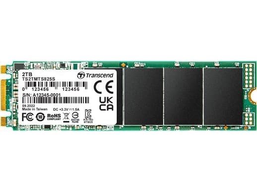 Transcend MTS825S - SSD - 2 TB - inbyggd - M.2 2280 - SATA 6Gb/s