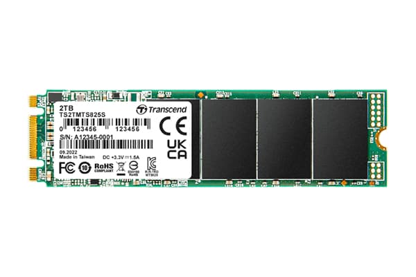Transcend MTS825S - SSD - 2 TB - inbyggd - M.2 2280 - SATA 6Gb/s