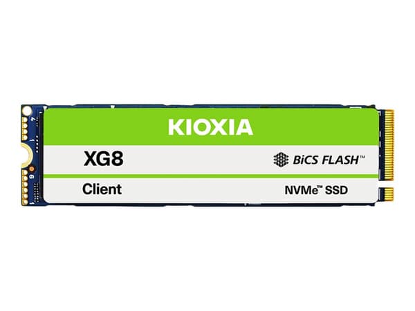 KIOXIA XG8 Series KXG80ZNV2T04 - SSD - 2048 GB - inbyggd - M.2 2280 - PCIe 4.0 x4 (NVMe)