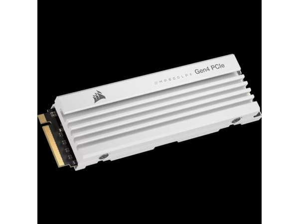 CORSAIR Force Series MP600 PRO LPX - SSD - 4 TB - intern - M.2 2280 - PCIe 4.0 x4 (NVMe) - 256-bit AES - integrert kjøle - for Sony PlayStation 5