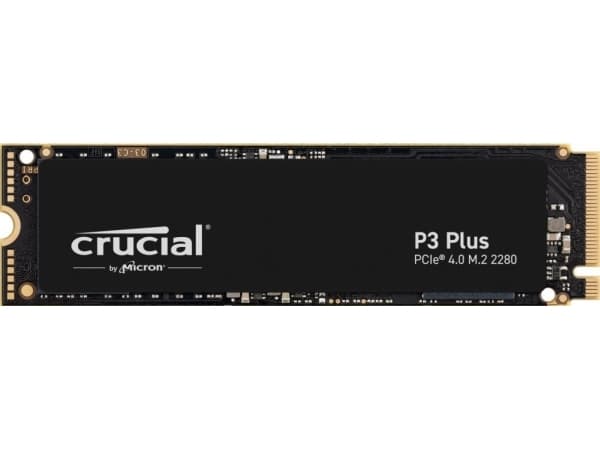 Crucial P3 Plus - SSD - 1 TB - intern - M.2 2280 - PCIe 4.0 x4 (NVMe)
