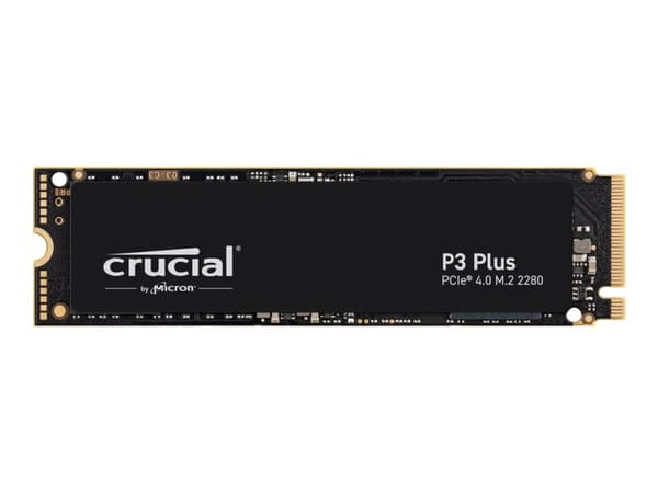 Crucial P3 Plus - SSD - 1 TB - intern - M.2 2280 - PCIe 4.0 x4 (NVMe)