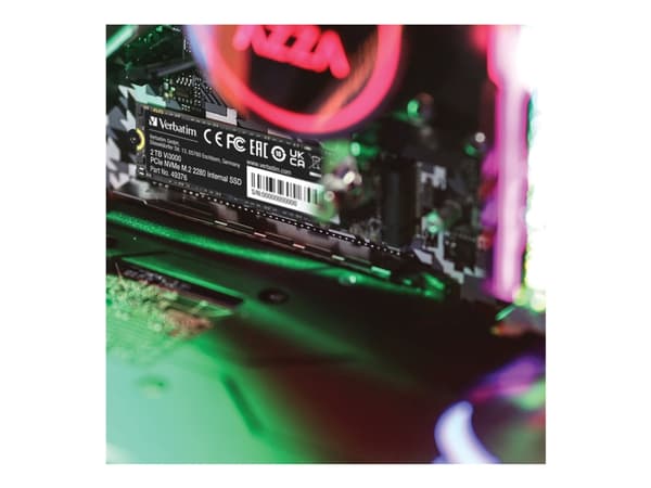 Verbatim Vi3000 - SSD - High Endurance - 2 TB - NVMe - intern - M.2 2280 - PCIe 3.0 x4