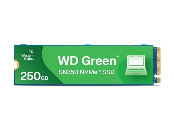 Western Digital Green SN350, 250 GB, M.2, 2400 MB/s