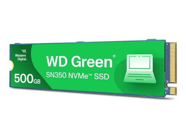 WD Green SN350 - SSD - 500 GB - inbyggd - M.2 2280 - PCIe 3.0 x4 (NVMe)