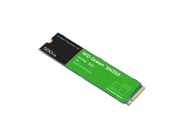 WD Green SN350 - SSD - 500 GB - inbyggd - M.2 2280 - PCIe 3.0 x4 (NVMe)