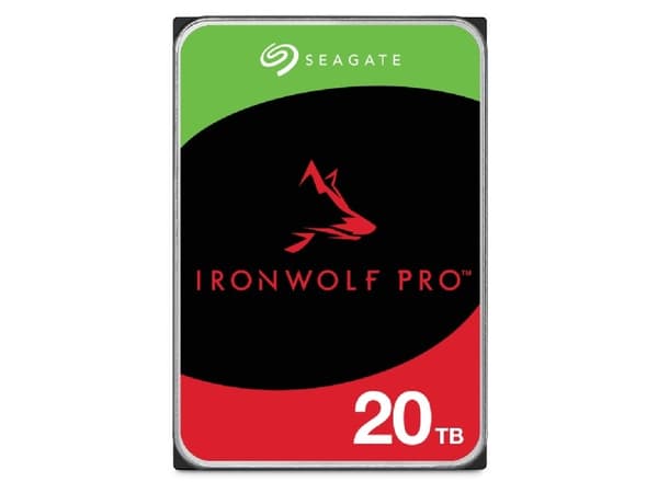 Seagate IronWolf Pro ST22000NT001 - Kiintolevy - 22 TB - sisäinen - 3,5" - SATA 6Gb/s - 7200 rpm - puskuri: 512 MB - keskim. 3 års Seagate Rescue Dat