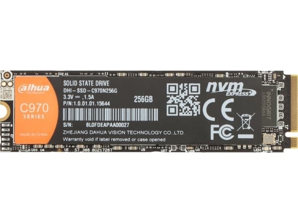 Dahua Technology DHI-SSD-C970N256G, 256 GB, M.2, 4600 MB/s