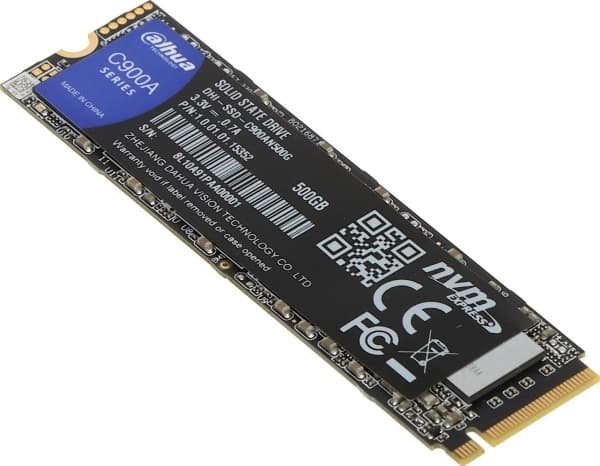 Dysk SSD Dahua Technology C900A 500GB M.2 2280 PCI-E x4 Gen3 NVMe (SSD-C900AN500G)