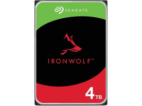 Seagate NAS HDD - Hårddisk - 4 TB - intern - 3,5" - buffert: 256 MB