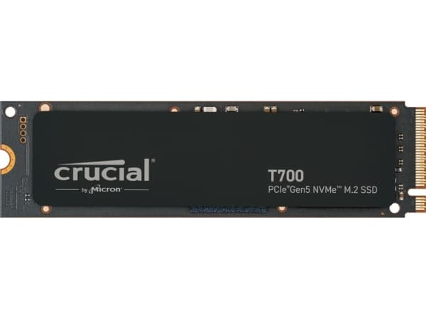 Crucial T700 - SSD - krypterat - 2 TB - inbyggd - M.2 - PCI Express 5.0 (NVMe) - TCG Opal Encryption 2.01