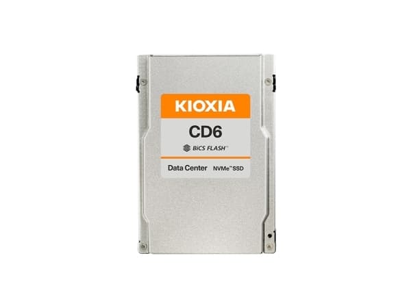 Kioxia CD6-R, 960 GB, 2,5", 512 Gbit/sek.