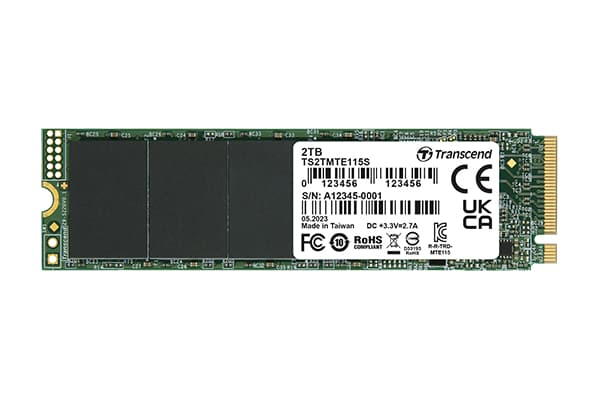 Transcend 115S, 2000 GB, M.2, 3200 MB/s