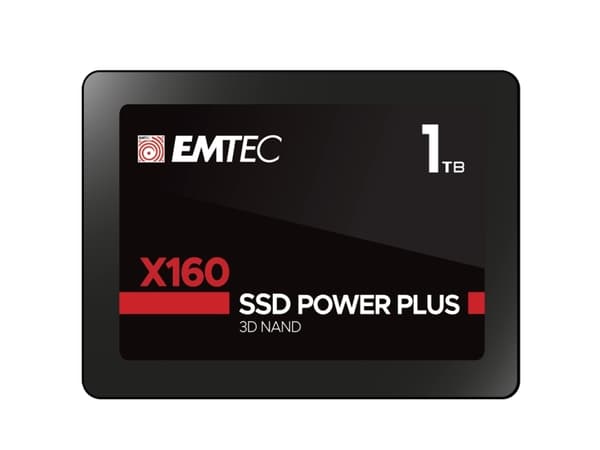 EMTEC - SSD - 1 TB - samlet pakke - intern - 2.5" i 2,5 tommer leder - SATA 6Gb/s (en pakke 100)