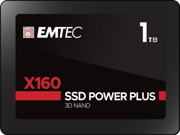 EMTEC - SSD - 1 TB - samlet pakke - intern - 2.5" i 2,5 tommer leder - SATA 6Gb/s (en pakke 100)