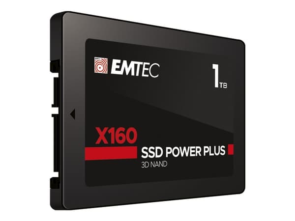 EMTEC - SSD - 1 TB - samlet pakke - intern - 2.5" i 2,5 tommer leder - SATA 6Gb/s (en pakke 100)