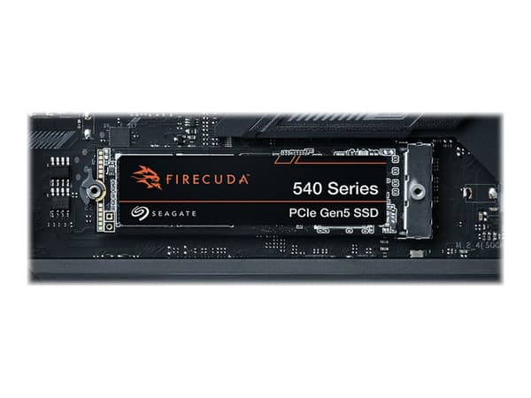 Seagate FireCuda 540 ZP1000GM3A004 - SSD - krypterat - 1 TB - inbyggd - M.2 2280 (dubbelsidig) - PCI Express 5.0 x4 (NVMe) - Self-Encrypting Drive (S