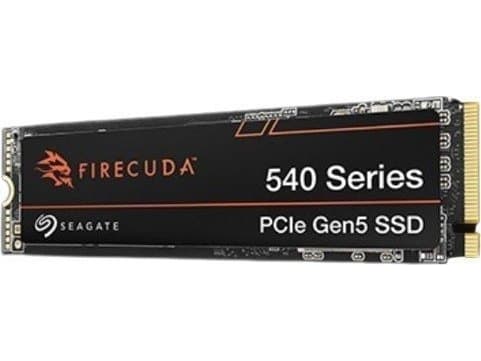 Seagate FireCuda 540 ZP2000GM3A004 - SSD - krypterat - 2 TB - inbyggd - M.2 2280 (dubbelsidig) - PCI Express 5.0 x4 (NVMe) - Self-Encrypting Drive (S