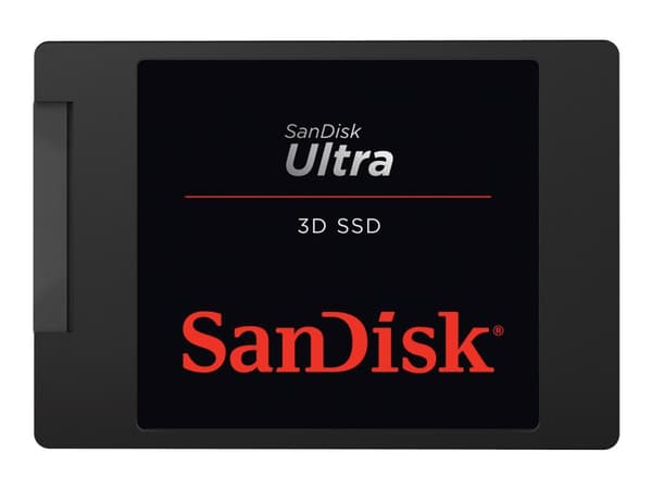 SanDisk Ultra 3D - SSD - 4 TB - inbyggd - 2.5" - SATA 6Gb/s