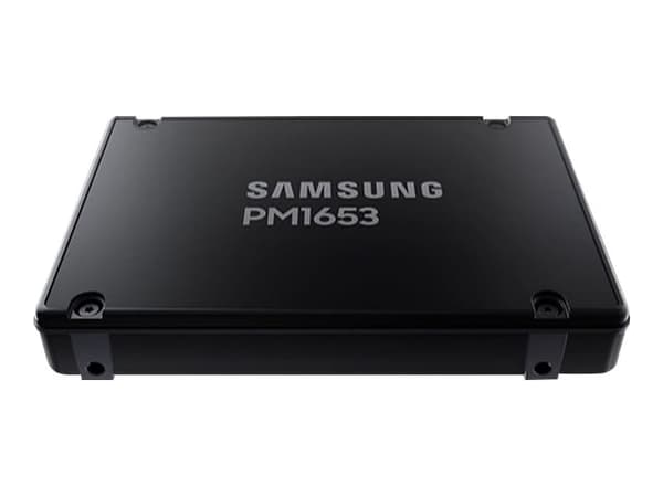 Samsung PM1653 MZILG960HCHQ - SSD - 960 GB - sisäinen (stationær) - 2,5" - SAS 22,5 Gb/s
