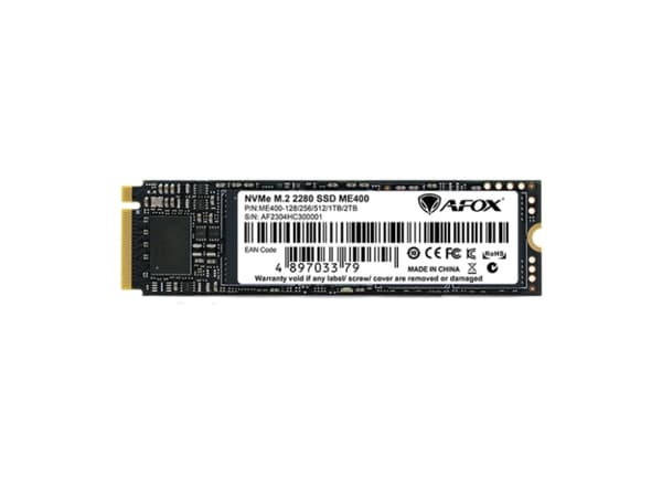 AFOX ME400, 2,05 TB, M.2, 7400 MB/s, 32 Gbit/s